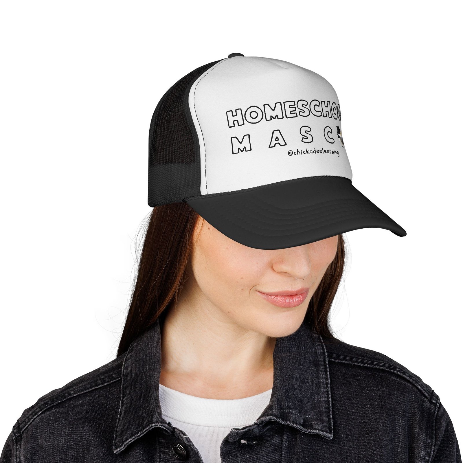 Chickadee Homeschool Mascot Trucker Hat - Image 4