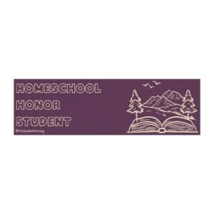Homeschool Honor Roll - Maroon