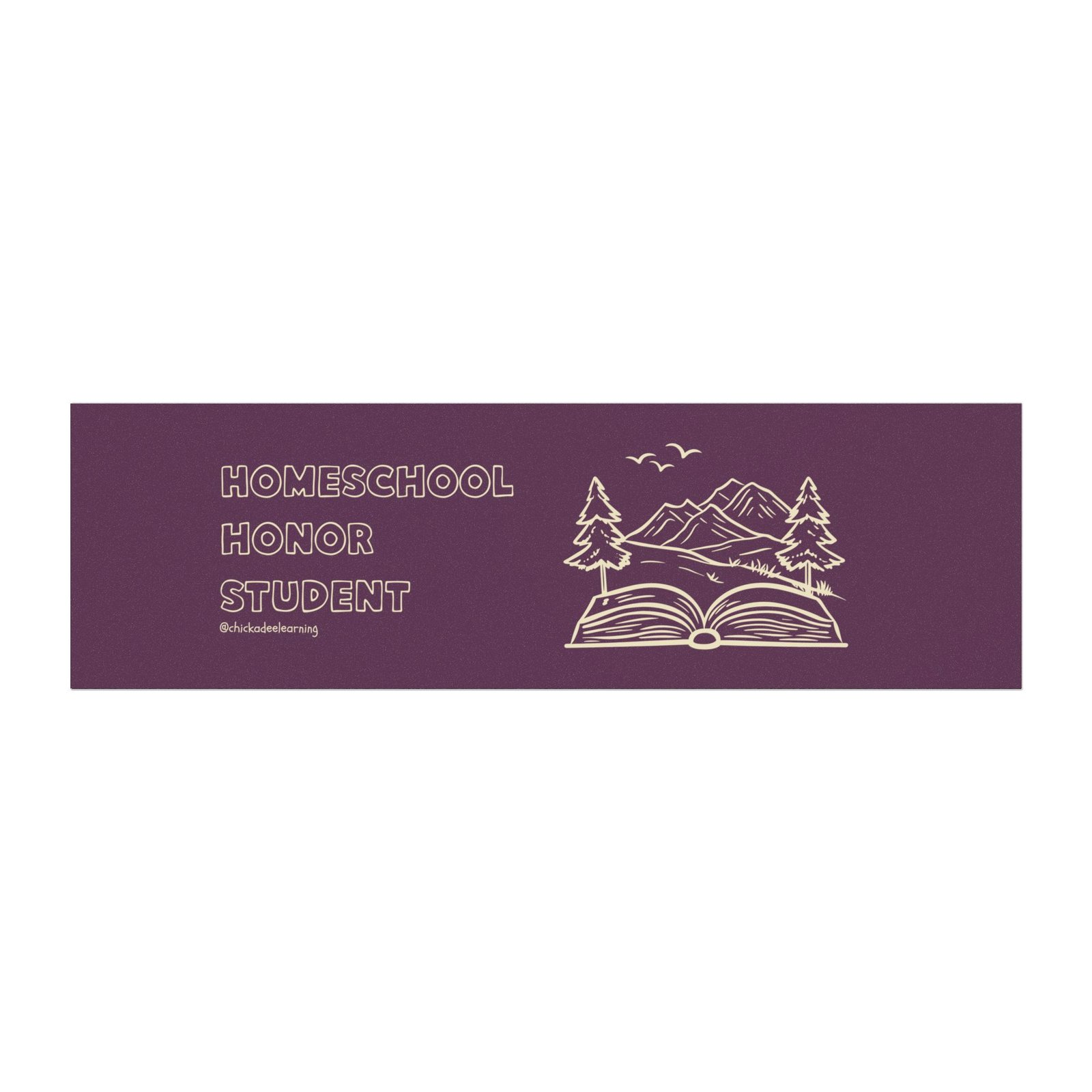 Homeschool Honor Roll - Maroon - Image 2