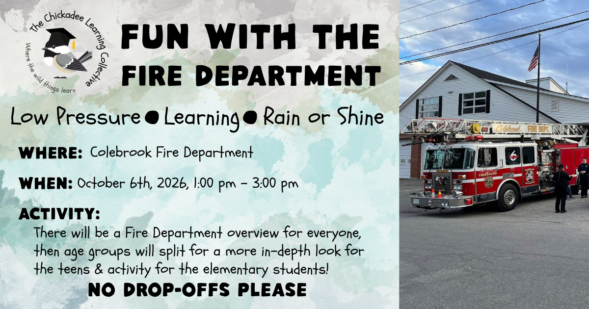 Fun with Colebrook Fire Department